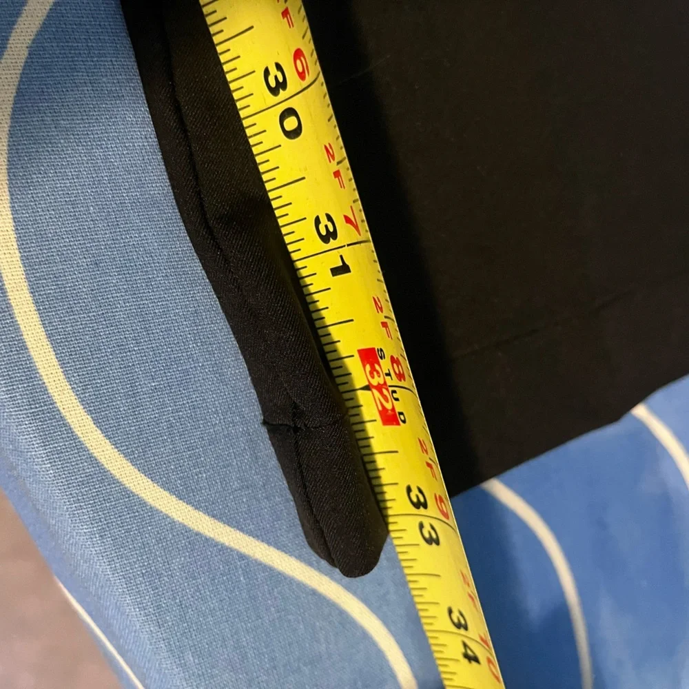 Van Heusen Flex Slim Black Pants - Picture 4 of 7